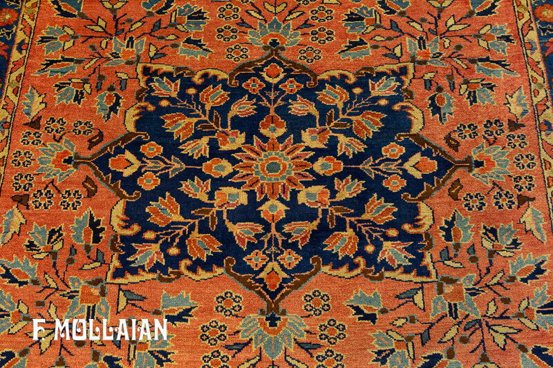 Antique Persian Lilian Rug n°:16942491